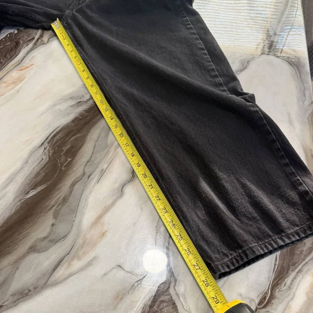 Levi's 550 Men's Black Relaxed Fit Tapered Jeans Size W44 L28 (Tag 44x30) 150th